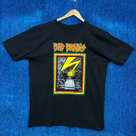 Bad Brains Self Titled Album Rock Band Graphic T-Shirt Size Extra Large - Picture 1 of 4